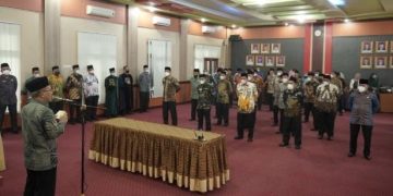 Ingin Serapan Anggaran Disegerakan, Kakanwil Kemenagsu Lantik 17 Pejabat Administrator