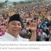 Akhir Masa Jabatan Puluhan Ribu Warga Tapteng Lepas Bupati Bakhtiar