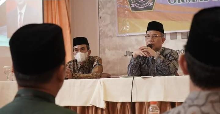 Pentingnya Moderasi Beragama, Kakanwil Kemenagsu Sinergi Dengan Ormas Islam