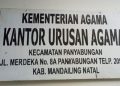 KUA Panyabungan Di Duga Pungli Dana Nikah