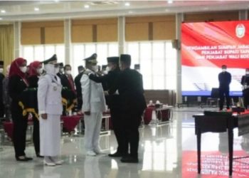 Dimiyathi Dilantik Gubsu Jadi Pj Walikota Tebing Tinggi
