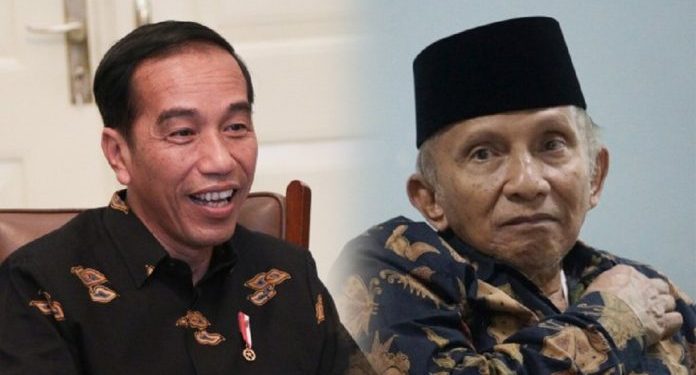 Amien Rais Sindir Jokowi, Otak Sempit Dan Hanya Berisi Tentang Kekuasaan