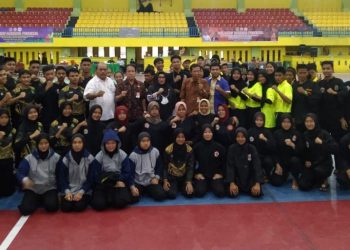 Sekdisporasu Resmi Tutup Seleksi Daerah Olahraga Pencak Silat Pelajar Sumatera Utara