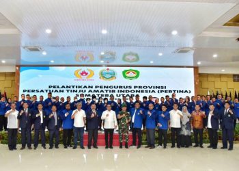 Gubernur Sumut, Menghadiri Acara Pelantikan Pengprov Pertina Sumut