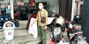 Hitungan Detik Sepeda Motor Pegawai Honorer Digondol Maling