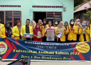 Mahasiswa Universitas Asahan Berikan Penguatan Pengembangan UMKM ke Masyarakat Desa Dahari Selebar