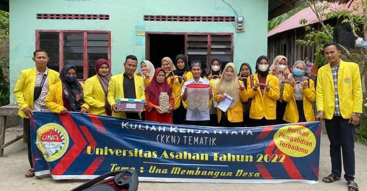Mahasiswa Universitas Asahan Berikan Penguatan Pengembangan UMKM ke Masyarakat Desa Dahari Selebar