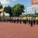 Apel Gelar Pasukan Satuan lalu lintas Polres Asahan Dalam Rangka Operasi Patuh Toba Selama 14 Hari
