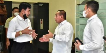Pembangunan Infrastruktur Di Kabupaten Nias Barat Rampung Sesuai Target | Bupati Khenoki Waruwu Sambangi Gubernur Sumut