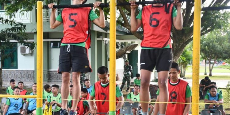 Salah Satu Tolak Ukur Kebugaran Fisik Prajurit TNI