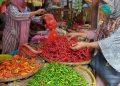 Harga Cabai Melejit, di Pasar Pandan Kabupaten Tapanuli Tengah