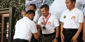 Silaturahmi Menyambut HUT Ke-72 Kodam I/BB dan Hari Bhayangkari Ke-76