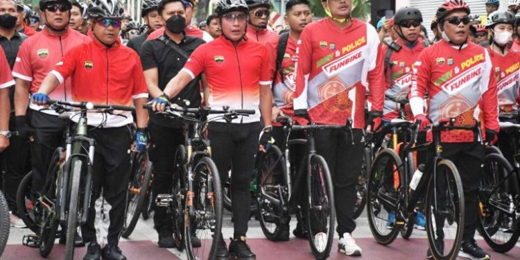 Pangdam I/BB: Gowes Sehat Sinergitas Kuat