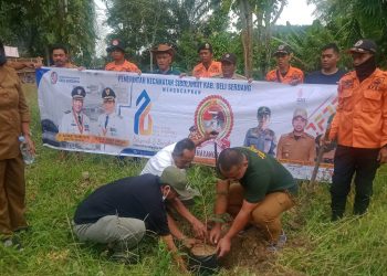 Camat Sibolangit Mengadakan Kegiatan Penanaman Pohon Bersama Dalam Rangka Hari Jadi Kabupaten Deli Serdang Yang Ke-76