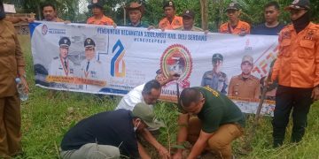 Camat Sibolangit Mengadakan Kegiatan Penanaman Pohon Bersama Dalam Rangka Hari Jadi Kabupaten Deli Serdang Yang Ke-76