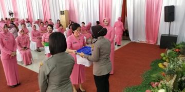 Kunjungan Kerja Ketua Bhayangkari Daerah Sumatera Utara Ke Polresta Deli Serdang