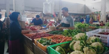 Harga Cabai Melejit , Di Pasar Bahagia Kota Tanjung Balai
