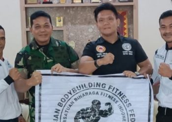 Danrem 023/KS Dukung PBFI Tapteng ke Pra Kualifikasi Binaraga dan Fitnes Tingkat Sumut