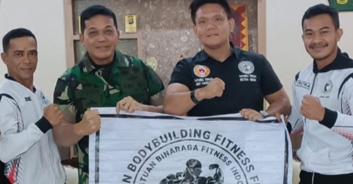Danrem 023/KS Dukung PBFI Tapteng ke Pra Kualifikasi Binaraga dan Fitnes Tingkat Sumut