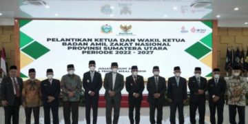 Resmi Dilantik, Kakanwil Kemenagsu Siap Bersinergi Dengan Baznas Tuntaskan Kemiskinan