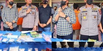 Polres Labuhan Batu Dan Polsek Kota Pinang Berhasil Ungkap Sindikat Narkoba