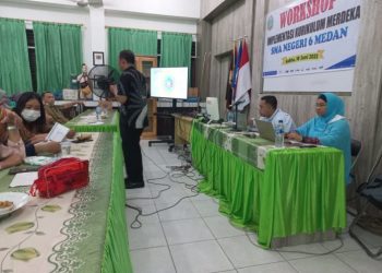 SMA Negeri 6 Medan Laksanakan Kegiatan Workshop Implementasi Kurikulum Merdeka