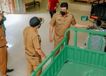 Bobby Nasution Minta Aparatur Optimalkan Becak Sampah