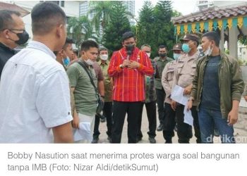 Terkait Bangunan Liar, Bobby Singgung Centre Point