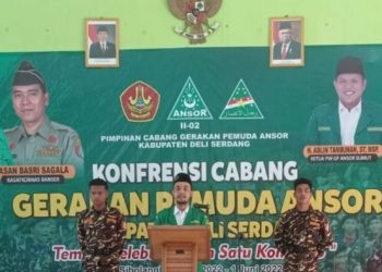 GP Ansor Deli Serdang Satu Komando Tolak Politik Ilegal Mengatasnamakan Ansor