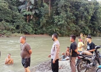 2 Orang Santri Hanyut Terabawa Arus saat Wisata di Sungai Labura