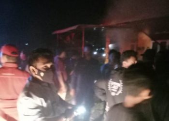 1 Rumah Terbakar di Paluta, Diduga Akibat Korsleting