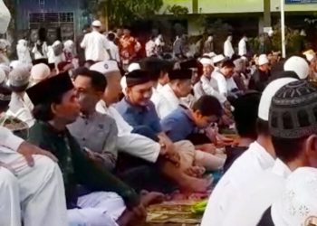 Sholat Idul Adha Di Kota Medan Sumut, Membludak