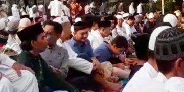 Sholat Idul Adha Di Kota Medan Sumut, Membludak