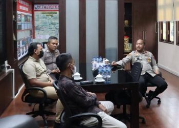 Kapolres Serdang Bedagai Terima Audensi Bawaslu