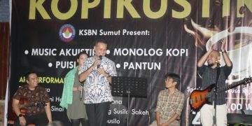 Gelar Kopikustik, KSBN Warnai Dunia Seni Budaya Kota Medan