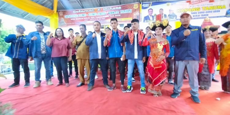 Karang Taruna Dairi Baru-Baru Ini Melantik Karang Taruna Desa Mangan Moli Tanah Pinem