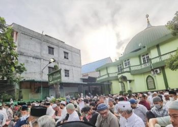 Sebagian Umat Islam Medan tunaikan Shalat Idul Adha Sabtu