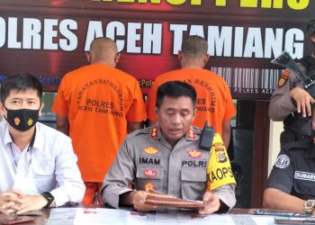 Diduga Korupsi DD, Mantan Kades dan Kaur Keuangan di Aceh Tamiang Ditangkap Polisi