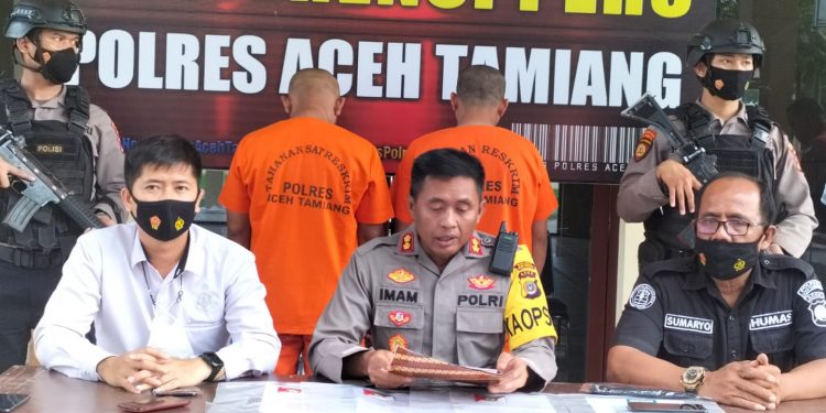 Diduga Korupsi DD, Mantan Kades dan Kaur Keuangan di Aceh Tamiang Ditangkap Polisi