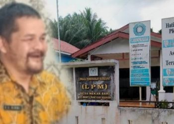 Camat Buntu Pane Ingatkan Kades Mekar Sari Soal Dana Anggaran