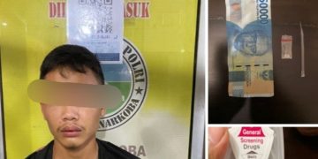 SatresNarkoba Polres Binjai Tangkap Pemilik Warung Kopi Tempat Transaksi Narkoba