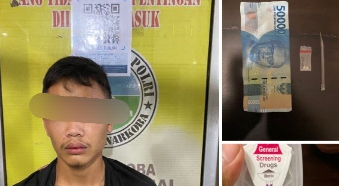 SatresNarkoba Polres Binjai Tangkap Pemilik Warung Kopi Tempat Transaksi Narkoba