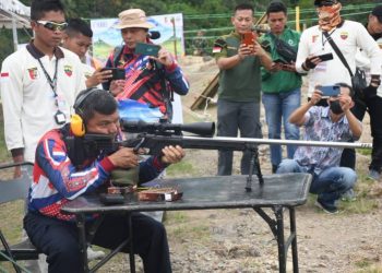 Pangdam I/BB Awali Pembukaan Lomba Menembak Perbakin Grand Prix 4th Series 2022
