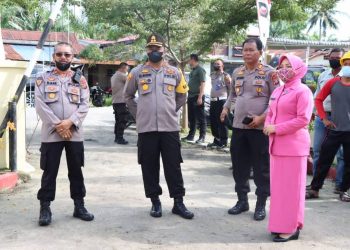 HUT Polwan Ke- 74, Polres Sergai Adakan Kegiatan Pengobatan Gratis dan Bagi Sembako