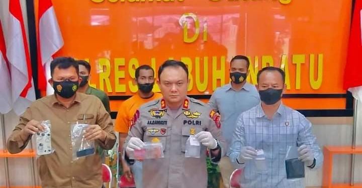 Terungkap Pelaku Pengedar Narkoba Asal Labusel