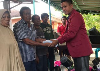 IMM Tapsel-Psp Salurkan Bantuan Kepada Korban Kebakaran