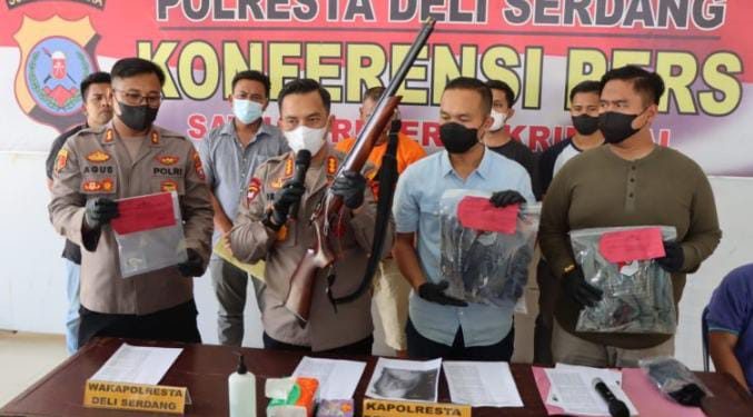 Kasus Percobaan Pembunuhan Berencana berhasil di ungkap oleh Irsan Sinuhaji SIK MH, dan Jajarannya