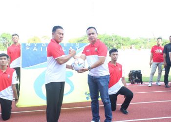 Kapolda Kepri Irjen Pol.Dr Aris Budiman: Buka Pertandingan Sepak Bola Piala Kemerdekaan Tahun 2022.