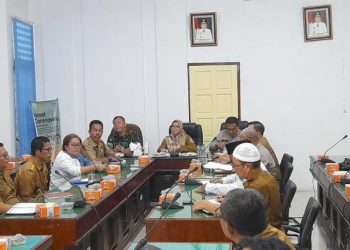 Pj Bupati Tapteng Pimpin Rakor Pengendalian Penyakit Mulut dan Kuku