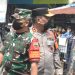 Kapolda Sumut Dampingi Presiden dan Ibu Iriana Bagikan Bansos dan Belanja Buah di Pasar Petisah Medan